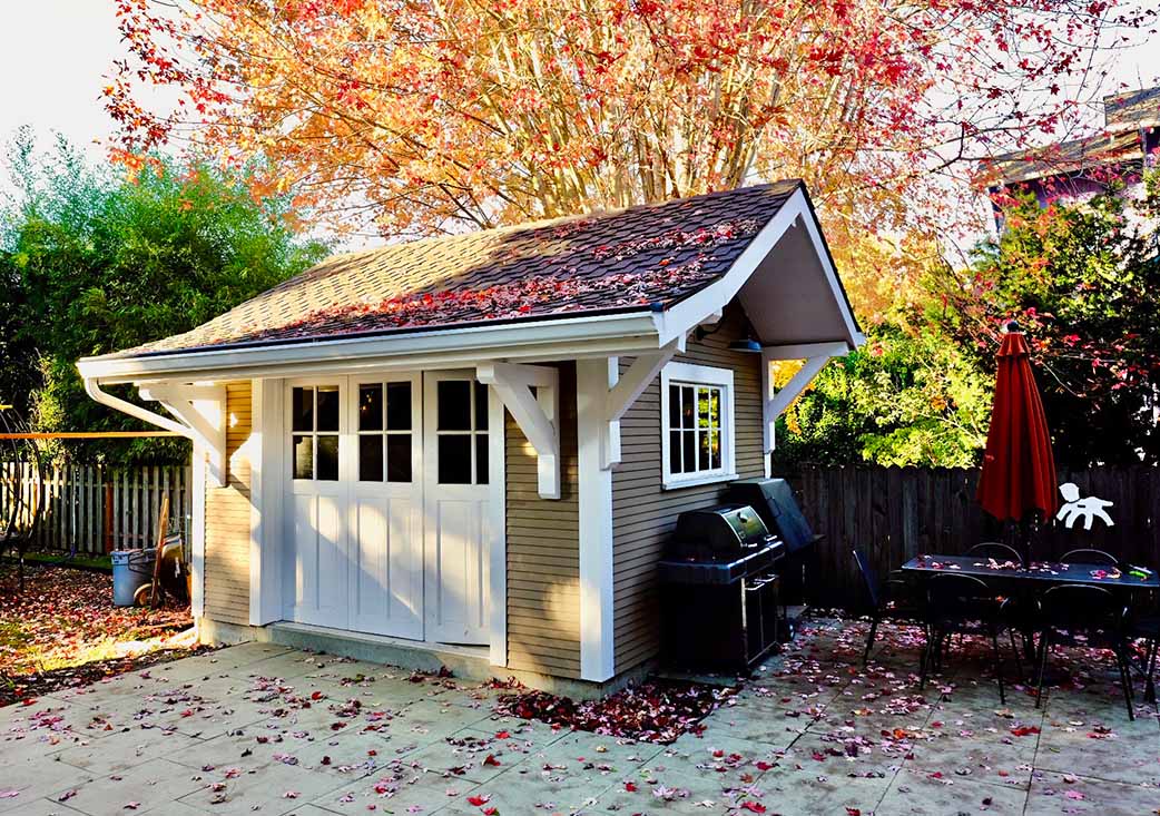 Architecture Portland, Oregon Outbuildings Garden Structure